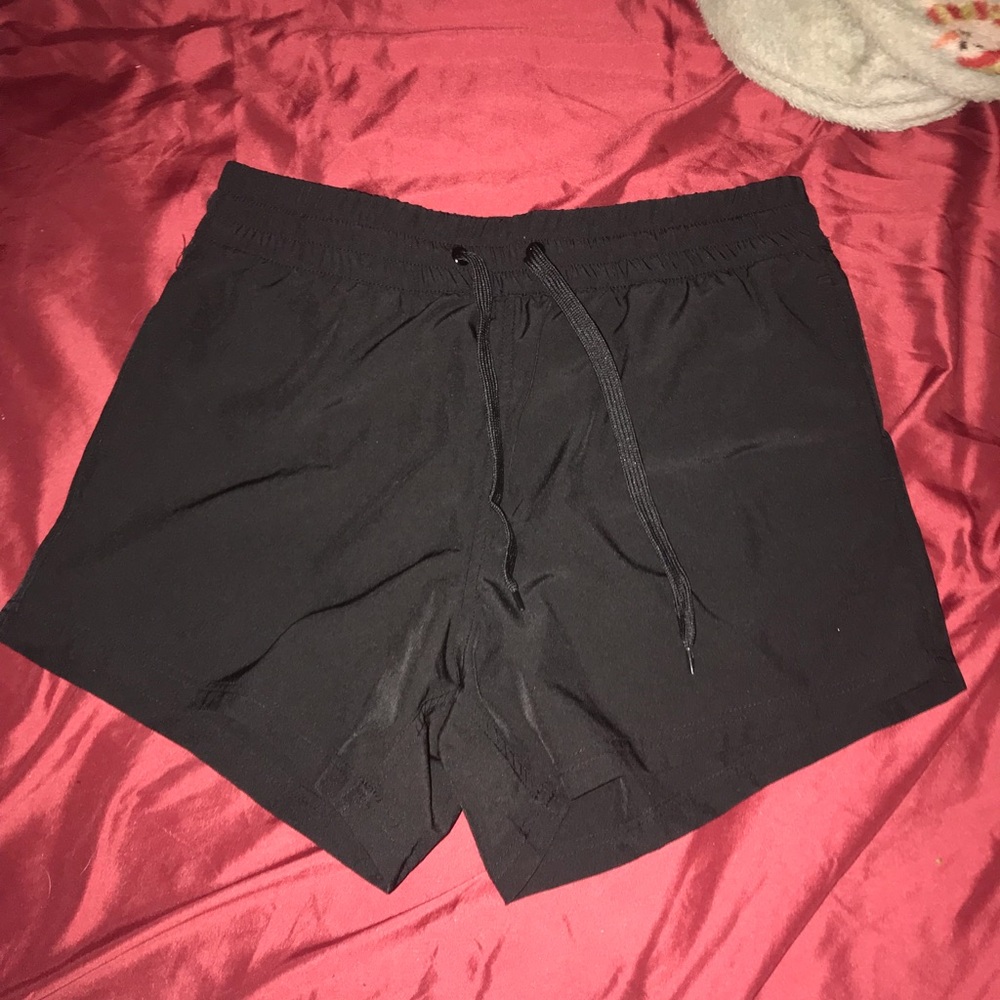 Woman’s swim trunks or athletic shorts
